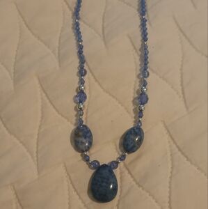 Elegant Blue Lapis Necklace
